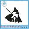 Dark Side Embroidery Design for Stylish Crafts