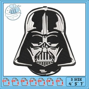 Darth vader art embroidery