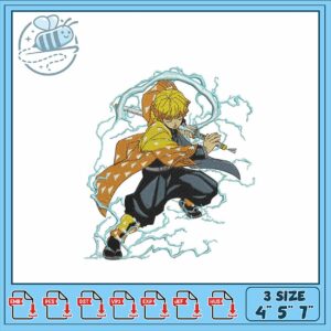 Demon Slayer Embroidery Design for All Projects