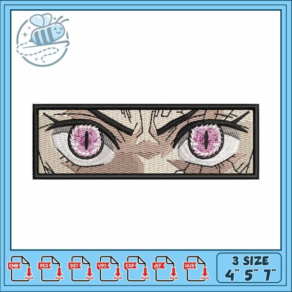 Demon nezuko art embroidery, demon slayer nezuko​ embroidery