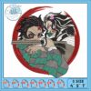 Denji horror embroidery, pochita animated gif​​ embroidery