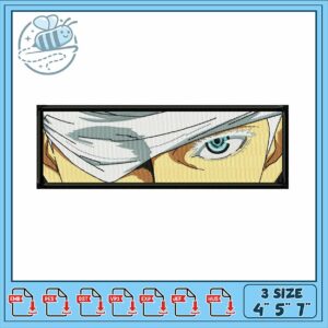 Detailed Anime Embroidery Design Instant Download File