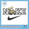 Detroit Lions Nike Swoosh Embroidery Design