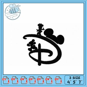 Disney Inspired Embroidery Design for All Projects