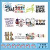 Disney Mom Embroidery Bundle with Minnie Designs