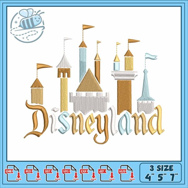 Disney land design embroidery, mickey mouse boots​ embroidery