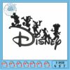 Disney minnie design embroidery, minnie mouse costume​ embroidery