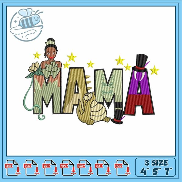 Disney princess art embroidery, disney princess names​ embroidery