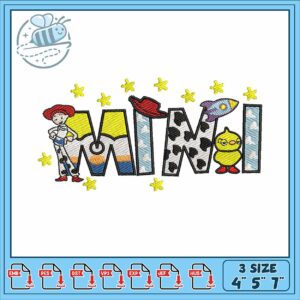 Disney woody mini embroidery Disney woody mini embroidery