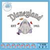 Cute Stitch Halloween Embroidery Design for Kids