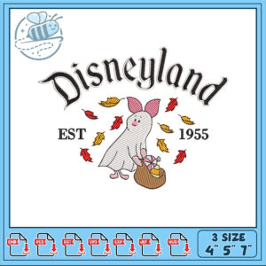 Disneyland Embroidery Design for Creative Projects