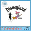 Disneyland Embroidery Design with Mickey Mouse 1955