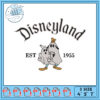 Disneyland Ghost Embroidery Design 1955 Fun Art