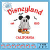 Disneyland Ghost Embroidery Design for Crafts