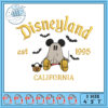 Disneyland Ghost Mickey Mouse Embroidery Design