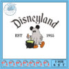 Disneyland Stitch Halloween Embroidery Design 2002