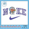 Drip Nike Embroidery Design 4x5x7 Inch