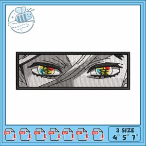Douma eye art embroidery