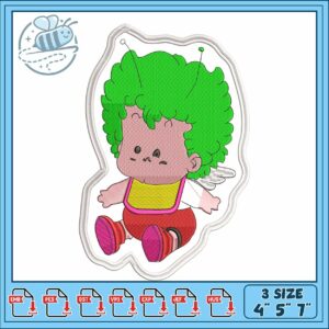 Dr slump face art embroidery