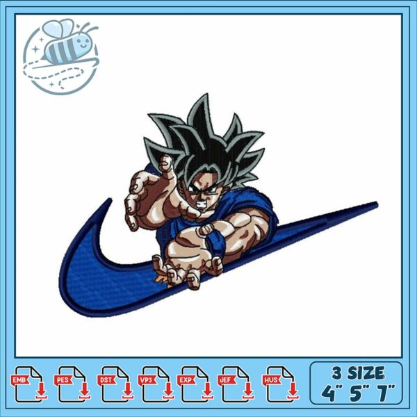 Dragon Ball Character Embroidery Design for Gifts