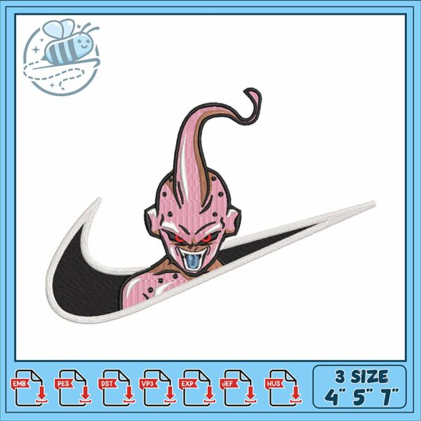 Dragon Ball Inspired Embroidery Design for Apparel