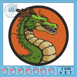 Dragon ball z anime embroidery