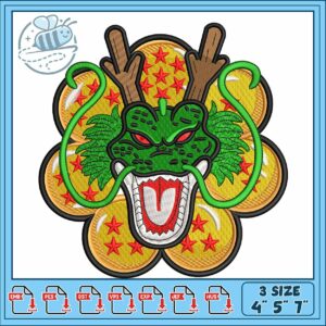 Dragon shenlong embroidery