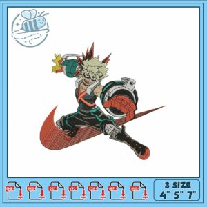 Dynamic Anime Boy Embroidery Design Download File