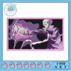 Dynamic Anime Eye Embroidery Design for All Crafts