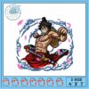 Dynamic Embroidery Design of Anime Character Action