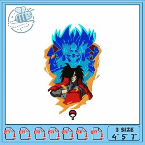 Dynamic Embroidery Design of Epic Character Art