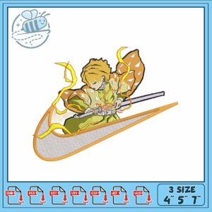 Dynamic Embroidery Design of Heroic Character Я