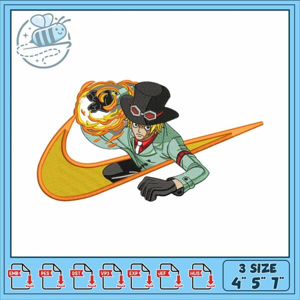 Dynamic Embroidery Design of a Hero in Action