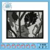 Dynamic Martial Arts Embroidery Design for Crafts