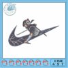 Dynamic Ninja Embroidery Design for Custom Projects