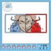 Dynamic Superhero Embroidery Design for Crafts
