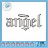 Elegant Angel Embroidery Design for Various Projects