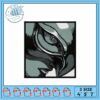 Elegant Embroidery Design of Stylish Character Art