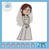 Elsa mother day embroidery, elsa dress frozen disney​ embroidery