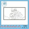 Embroidered Naruto Couple Design for Memorable Keepsakes
