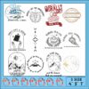 Embroidery Bundle with Fun Cartoon Characters Design