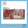 Embroidery Design Anime Character with Spiky Hair