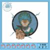 Embroidery Design Anime Character Three Size Options