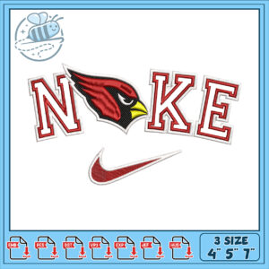 Embroidery Design Cardinals Nike Logo