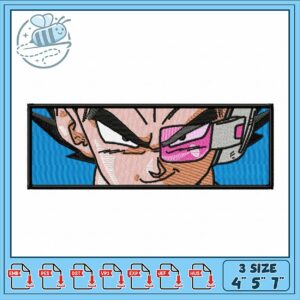 Embroidery Design Cartoon Hero Face Machine Embroidery