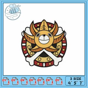 Embroidery Design Cute Bear Pirate Patch for Crafting