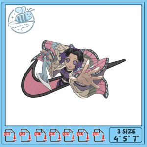 Embroidery Design Fantasy Character 3 Sizes Available