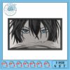 Embroidery Design Fierce Character Eyes Pattern 4x5x7