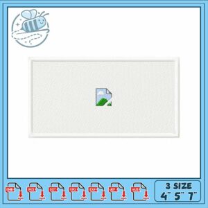 Embroidery Design File for Scenic Landscape Art