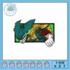 Embroidery Design Futuristic Eyes Pattern in Three Sizes